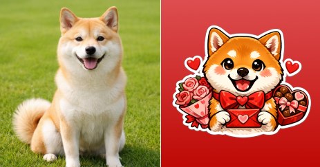 AI 贴纸生成器